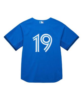 Men's&nbsp;Jose Bautista Blue Toronto Blue Jays Authentic Batting Practice Jersey