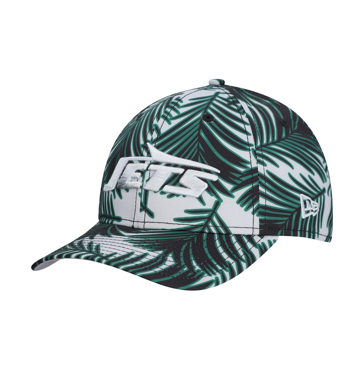 Мужская кепка New Era Gray New York Jets Palms 39THIRTY Flex Hat — фото 1