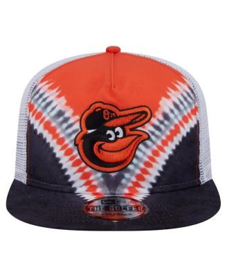 Men's Baltimore Orioles Tie-Dye Golfer Trucker Adjustable Hat