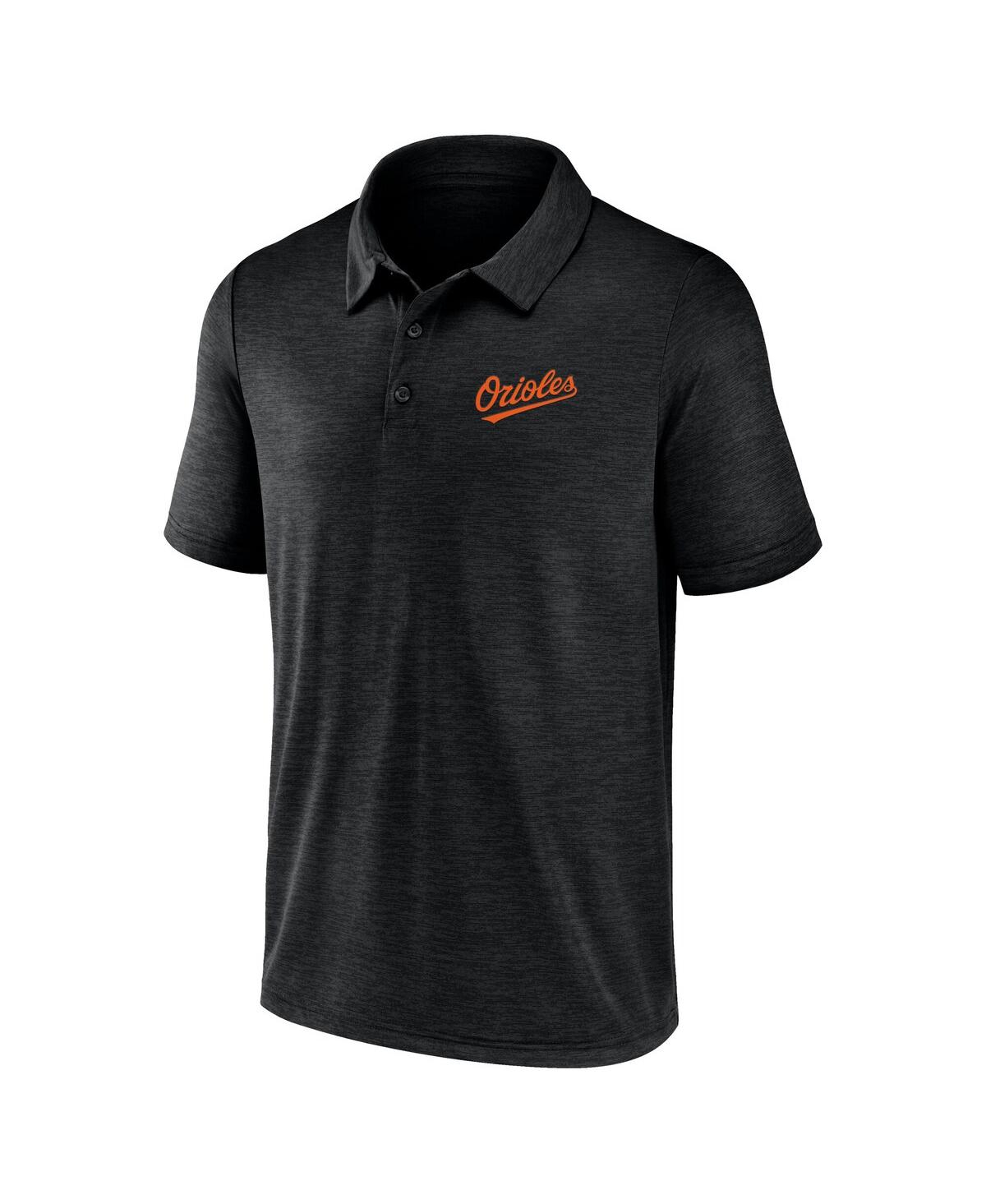 Fanatics Men'sâ Black Baltimore Orioles Unstoppable Polo Shirt