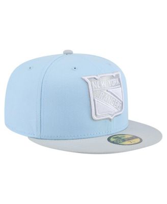 Men's Light Blue/Gray New York Rangers Color Pack 2-Tone 59FIFTY Fitted Hat