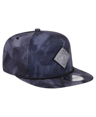 Men's Navy Boston Red Sox Printed Golfer Snapback Hat