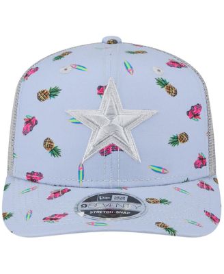 Men's Light Blue Dallas Cowboys Adventure Surfboard 9SEVENTY Adjustable Hat