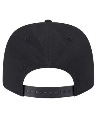 Men's Black Chicago White Sox Circle Patch 9SEVENTY Stretch-Snap Hat