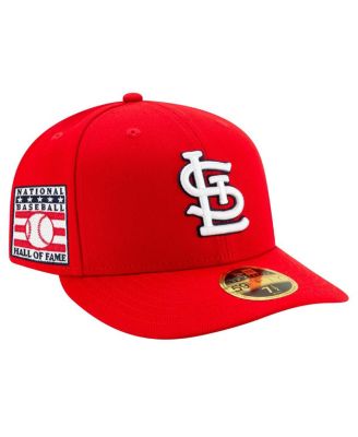 New Era - Men's Red St. Louis Cardinals National Baseball Hall of Fame Low Profile 59FIFTY Fitted Hat