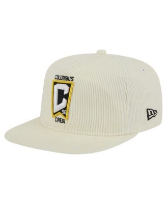 New Era - Men's Cream Columbus Crew 2025 Kickoff Snapback Golfer Hat