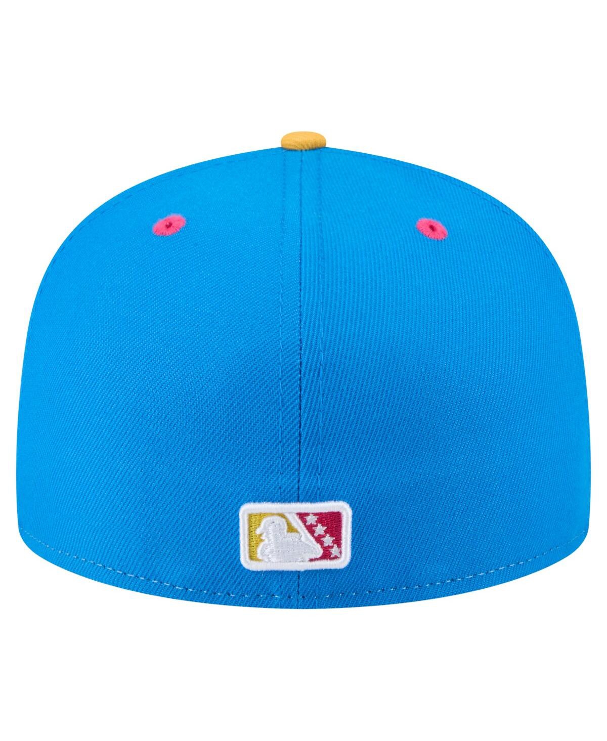 New Era Men's White/Blue San Antonio Missions Copa de la Diversion 59FIFTY Fitted Hat