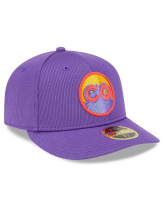 Men's Purple Colorado Rockies 2025 City Connect Batting Practice Low Profile 59FIFTY Fitted Hat