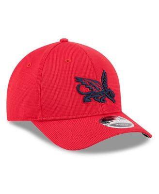 Men's Red Texas Rangers City Connect Batting Practice 9FORTY M-Crown Adjustable Hat