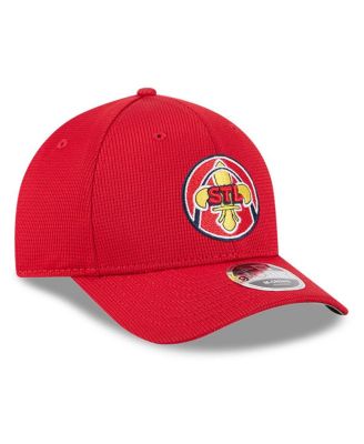 Men's Red St. Louis Cardinals City Connect Batting Practice 9FORTY M-Crown Adjustable Hat