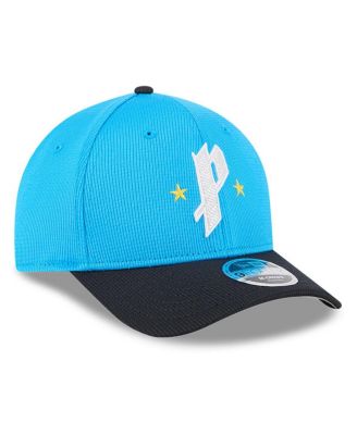 Men's Neptune Blue/Navy Philadelphia Phillies City Connect Batting Practice 9FORTY M-Crown Adjustable Hat