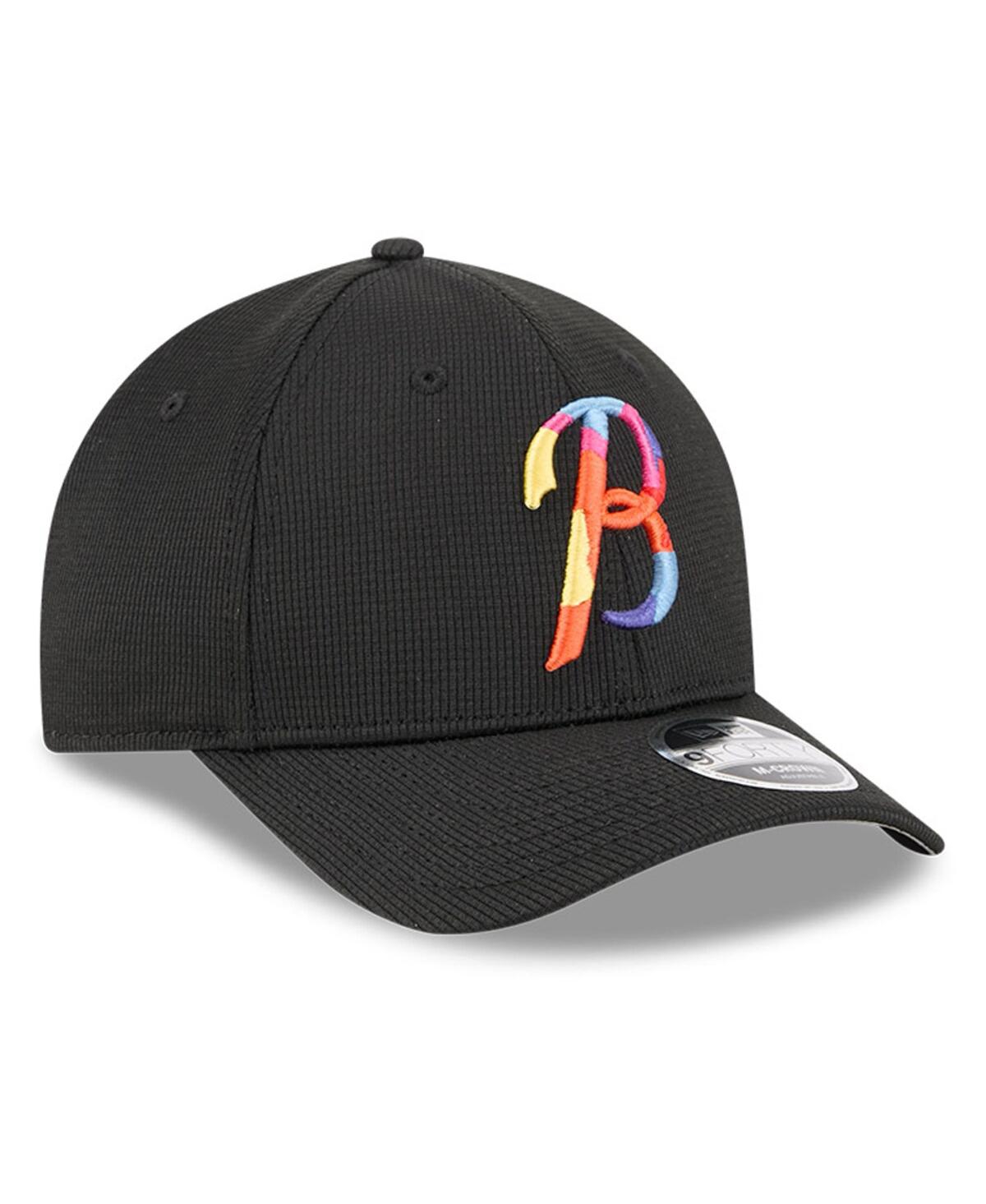 New Era Men's Black Baltimore Orioles City Connect Batting Practice 9forty M-crown Adjustable Hat