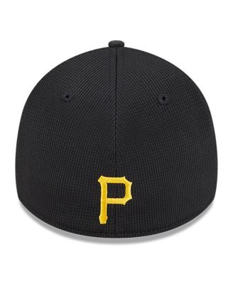 Men's Black Pittsburgh Pirates City Connect Batting Practice 39THIRTY Flex Hat
