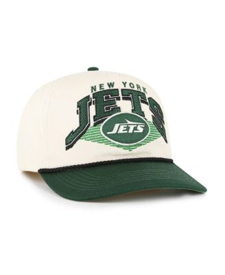 Men's Cream New York Jets Pomona Rope Hitch Adjustable Hat