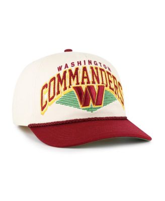 Men's Cream Washington Commanders Pomona Rope Hitch Adjustable Hat