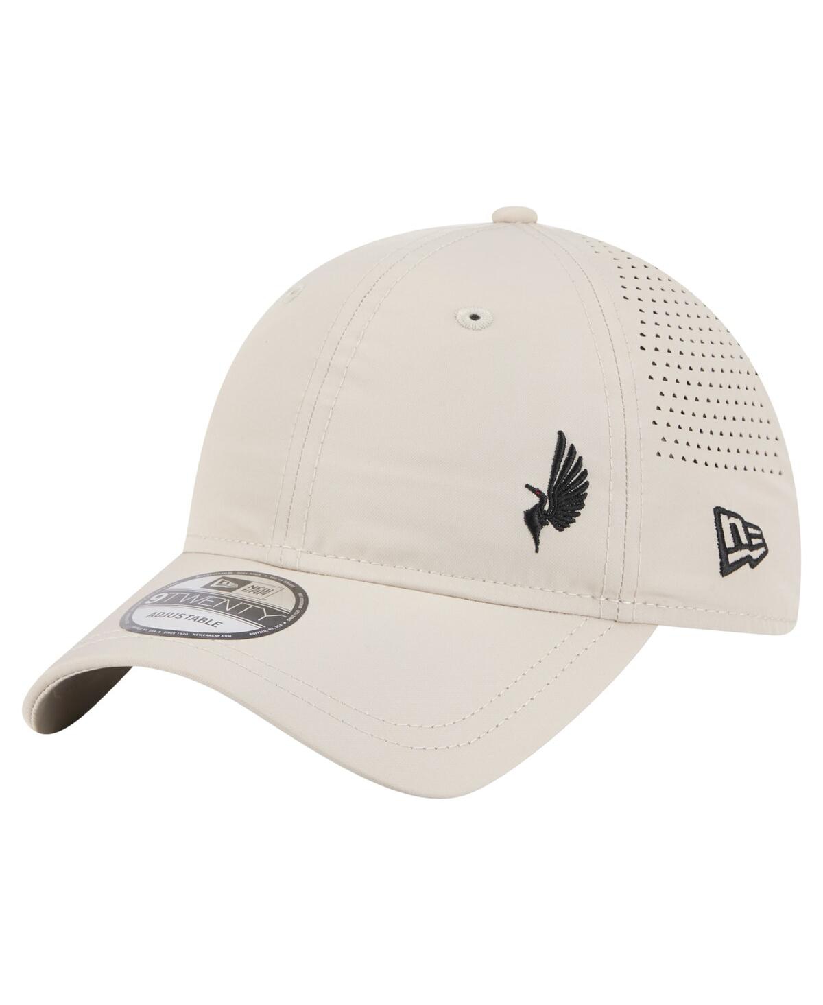 NEW ERA MEN'S TAN MINNESOTA UNITED FC ACTIVE 9TWENTY ADJUSTABLE HAT 