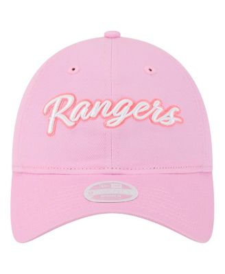 Women's Pink Texas Rangers Mother's Day 9TWENTY Adjustable Hat