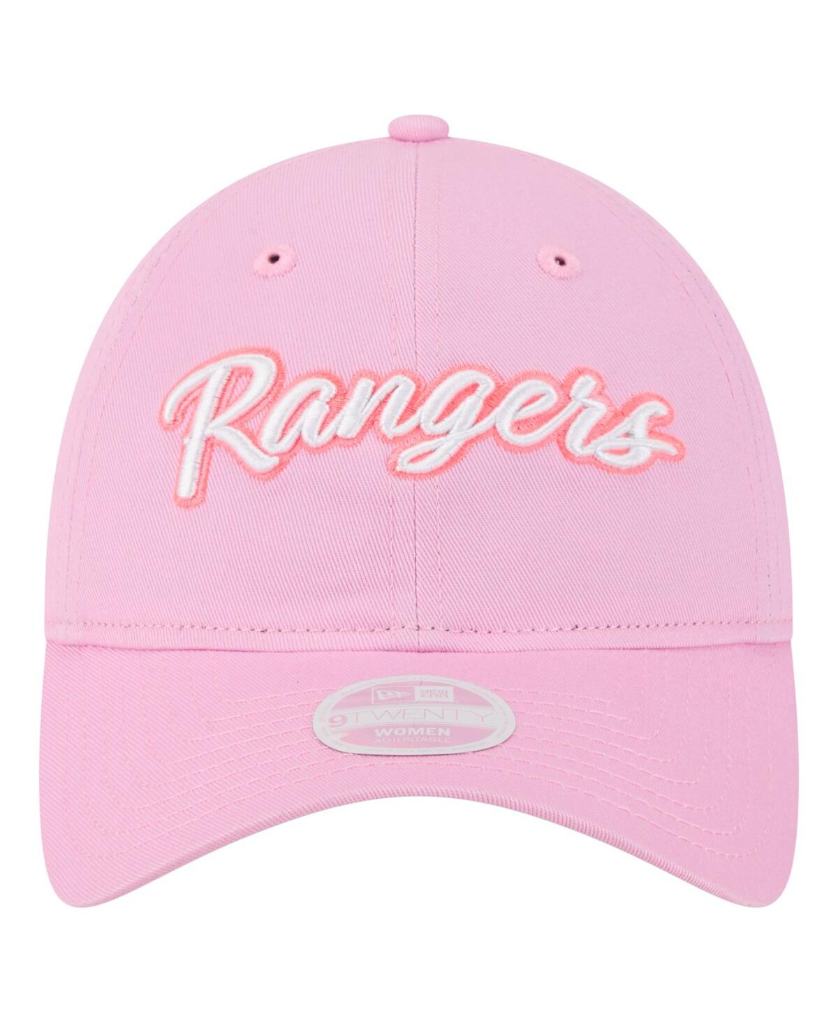 New Era Women's Pink Texas Rangers Mother's Day 9twenty Adjustable Hat