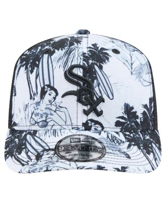 Men's Black Chicago White Sox Hula Trucker 9SEVENTY Adjustable Hat