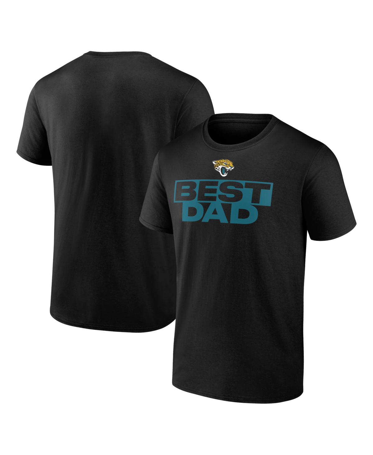 Men's Black Jacksonville Jaguars Best Dad T-Shirt - Black