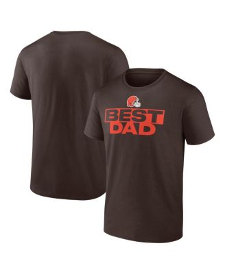 Logo Athletic - Men's Brown Cleveland Browns Best Dad T-Shirt