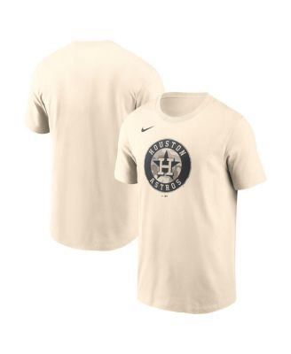 Nike - Men's Cream Houston Astros Camo Logo T-Shirt