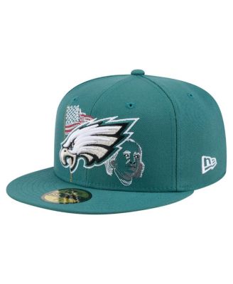 New Era - Men's Midnight Green Philadelphia Eagles State Stitch 59FIFTY Fitted Hat