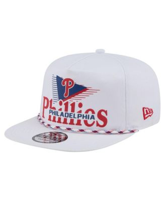 New Era - Men's White Philadelphia Phillies Collide Golfer Snapback Hat