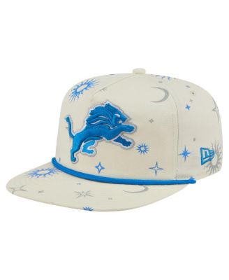 New Era - Men's Cream Detroit Lions Celestial Golfer Adjustable Hat