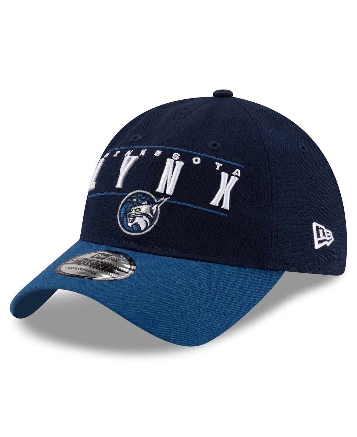 New Era Men's And Women's Navy/blue Minnesota Lynx 2025 Wnba Draft 9twenty Adjustable Hat