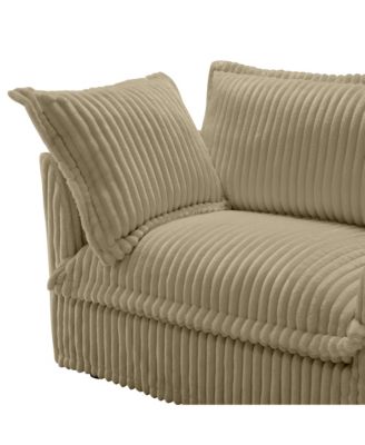 Streamdale Koala Armless Sofa - Camel
