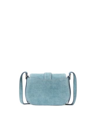 Nouveau Denim Mini Saddle Bag
