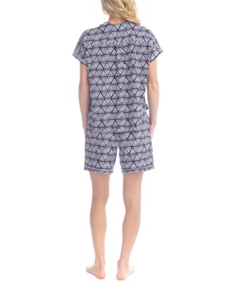 Women's Butter-Knit Ribbed Shortie Pajama Set