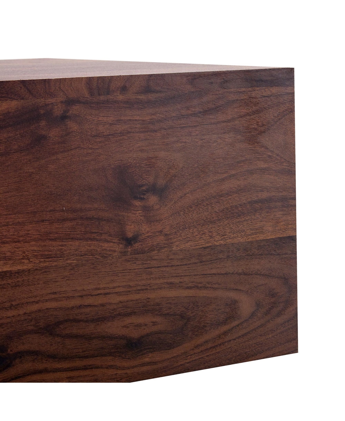 Streamdale Furniture Walnut Wood Grain Coffee Table - Modern Design, Ideal Living Room Accent