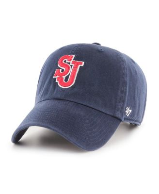 '47 Brand - Men's Navy St. John's Red Storm Clean Up Adjustable Hat