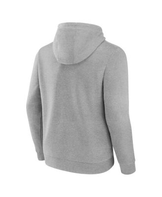 Men's Gray Oklahoma Sooners Primary Logo Pullover Hoodie