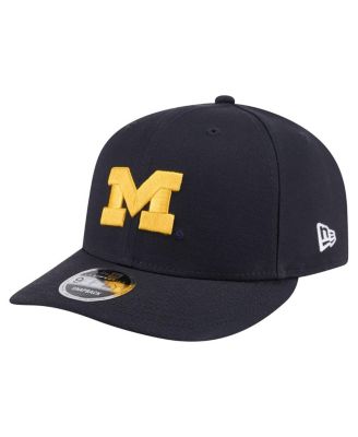 New Era - Men's&nbsp;Navy Michigan Wolverines Low Profile 9FIFTY Snapback Hat