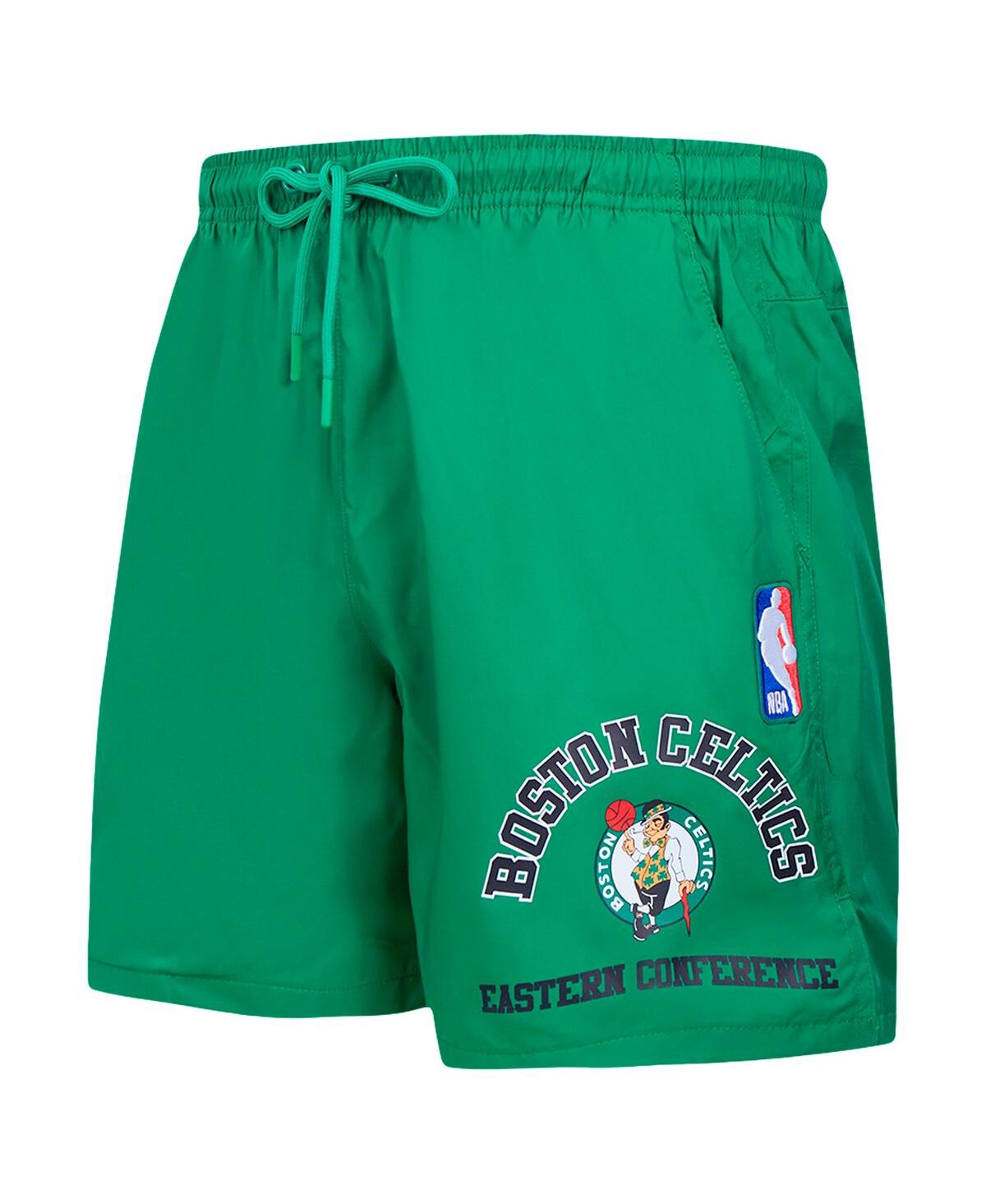 Pro Standard Men's Kelly Green Boston Celtics Area Code Shorts In Green