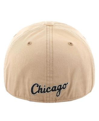Men's Khaki Chicago White Sox Dusted Franchise Fitted Hat