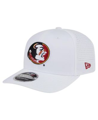 New Era - Men's White Florida State Seminoles Perform Vault 9SEVENTY Stretch-Snap Hat