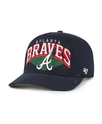 '47 Brand - Men's Navy Atlanta Braves Pomona Hitch Adjustable Hat