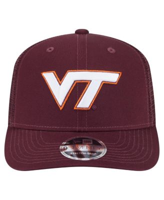 Men's Maroon Virginia Tech Hokies Primary 9SEVENTY Trucker Stretch-Snap Hat