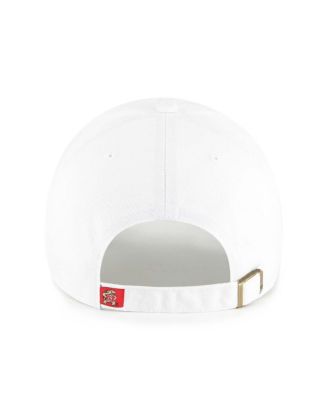 Men's White Maryland Terrapins Clean Up Adjustable Hat
