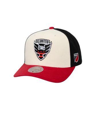 Mitchell & Ness - Men's Cream D.C. United Brushed Off Pro Crown Snapback Hat