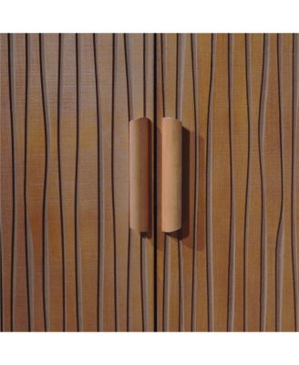 Streamdale Modern Accent Cabinet with Adjustable Shelves and 4 Doors