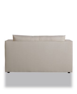 52" Polyester Nova Convertible Loveseat Sleeper, Created for Macy's