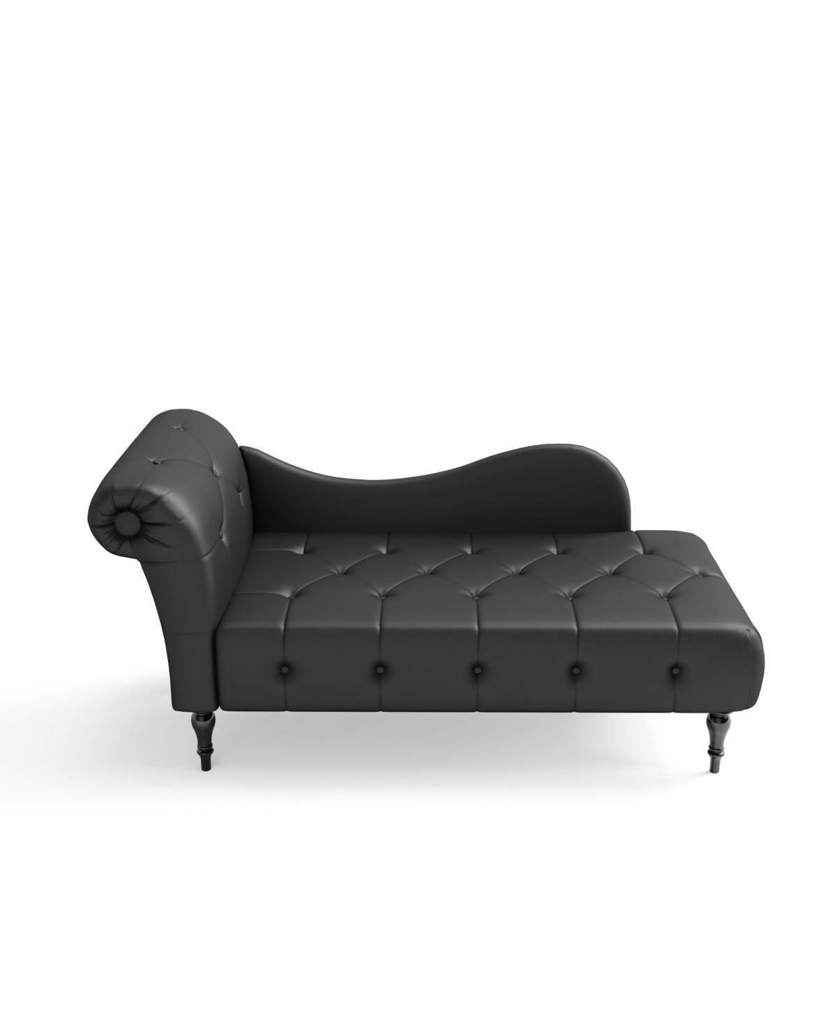 Gold Sparrow 32" Polyester Napa Diamond Tufted Chaise Lounge, Created For Macy's