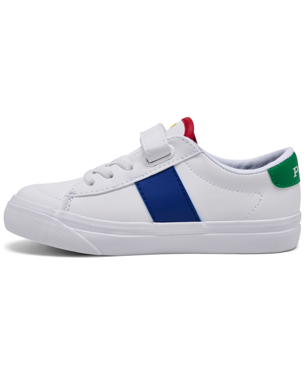 Polo Ralph Lauren Toddler Girls Ryley Fastening Strap Casual Sneakers From Finish Line