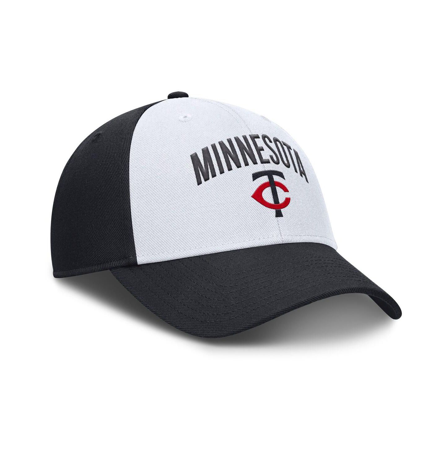 Мужская кепка Nike White/Navy Minnesota Twins Club Performance Adjustable Hat — фото 4
