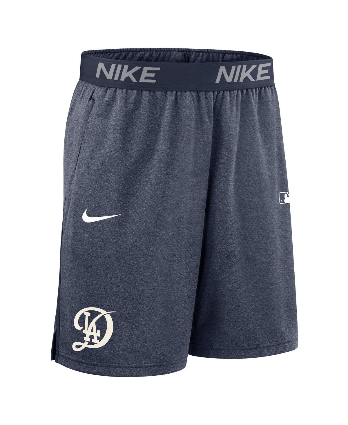 Nike Los Angeles Dodgers Authentic Collection City Connect  Men's Dri-fit Mlb Shorts In Gray